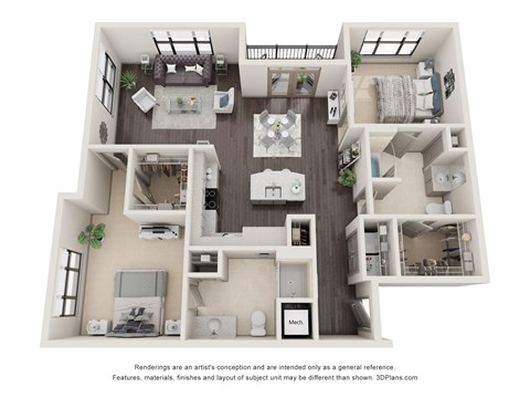a 1 bedroom floorplan is shown with a bathroom and a living room